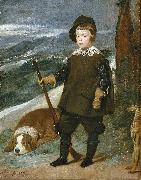 Diego Velazquez Prince Balthasar Charles as a Hunter oil painting